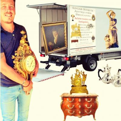 Lucas Sineux brocanteur Yvelines achète vos antiquités 06.21.81.73.04